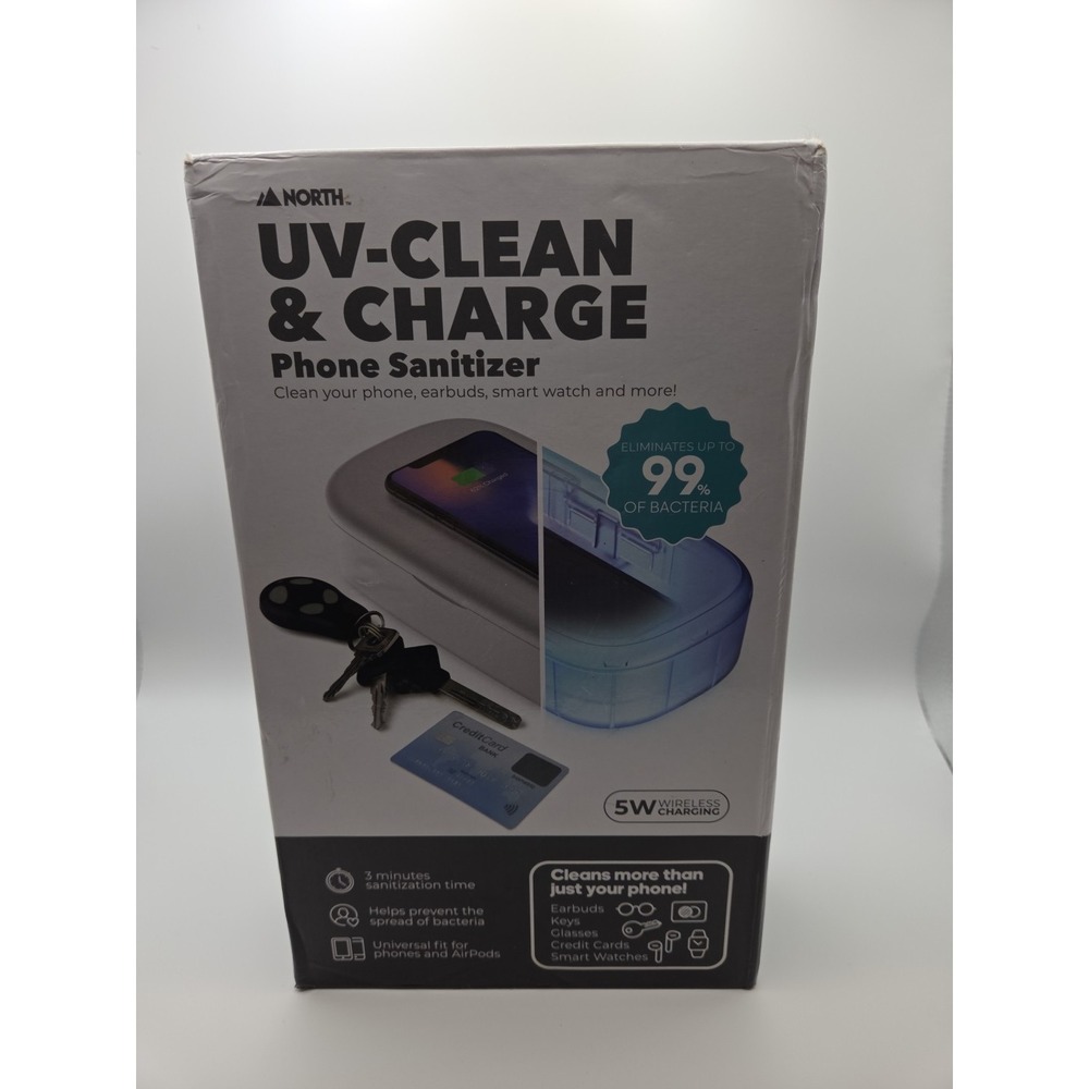 North‎ U- Clean & Charge Phone UV Sanitizer Charger